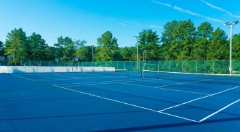 Airy tennis courts